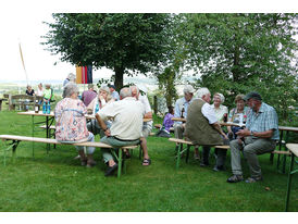 75 Jahre Wachsstockfest an der Weingartenkapelle in Naumburg (Foto: Karl-Franz Thiede)